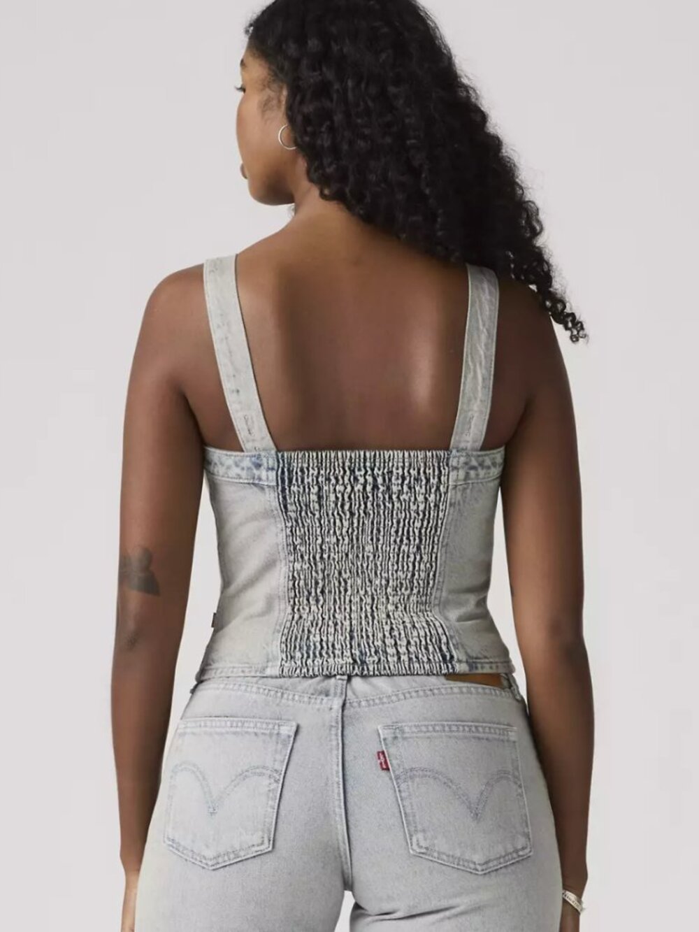 NWT LEVI'S SCULPTED BUSTIER IN SIZE SMALL - Picture 4 of 6